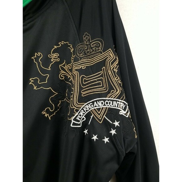 Sean John Men's Jacket Size 3XL  Reversible Hooded Zip Front Green Casual - Picture 2 of 11